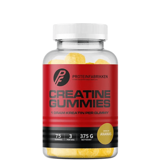 Kreatin gummies pineapple