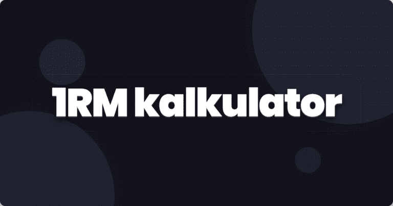1RM Kalkulator