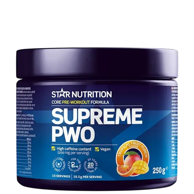 Star Nutrition Supreme PWO pre-workout 250 g