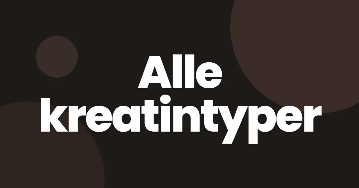 Ulike typer kreatin forklart