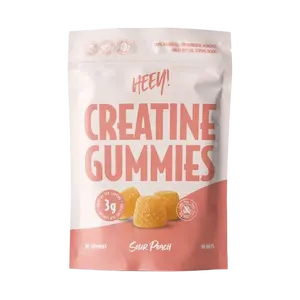 Creatine Gummies Sour Peach, boks med 90 gummies