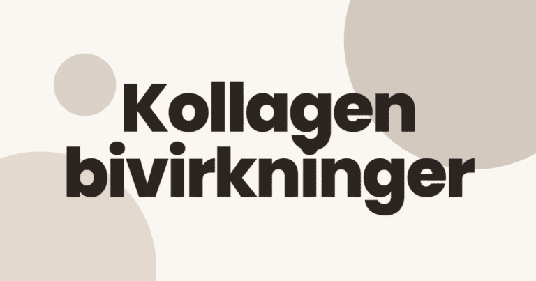 Kollagen bivirkninger