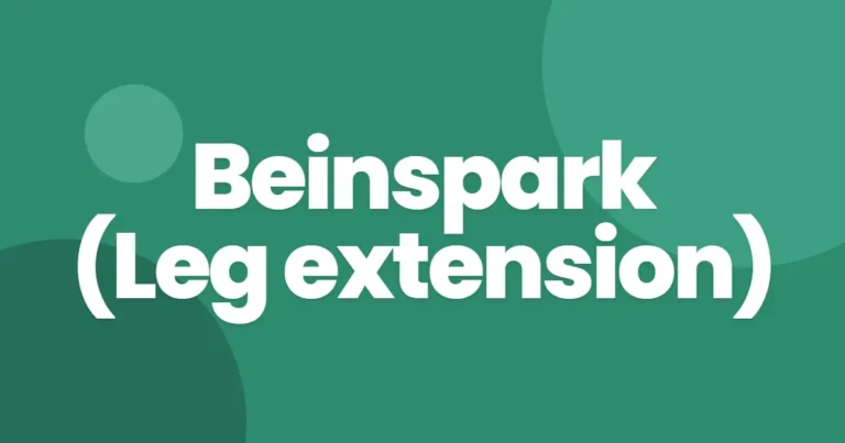 Beinspark (Leg extension)