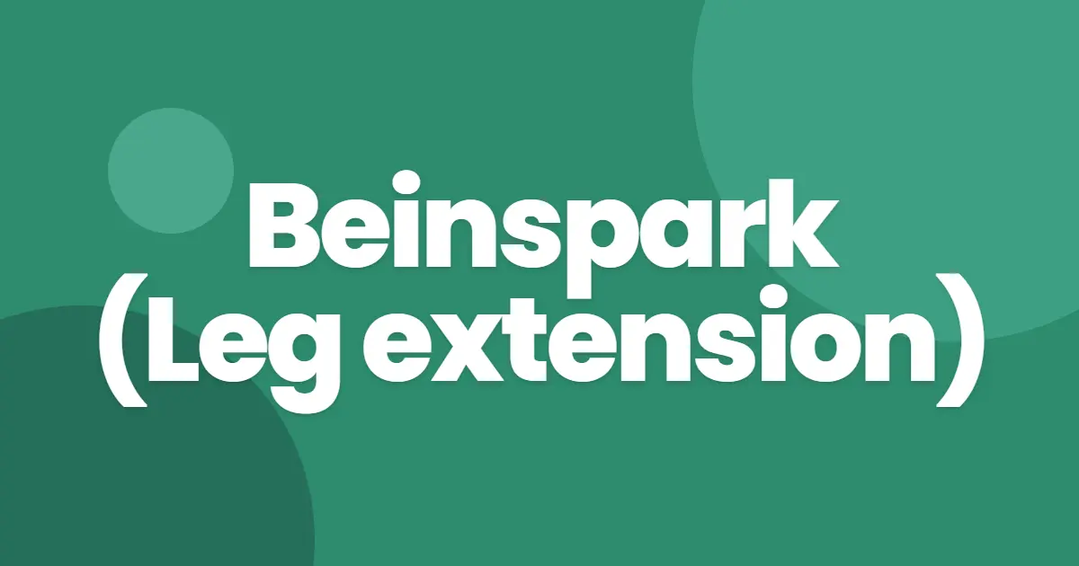 Leg extension (beinspark)