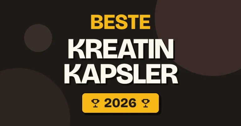 Beste kreatin kapsler 2026 – testet og rangert