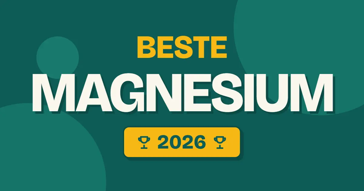 Magnesium best i test 2026: 8 tilskudd testet