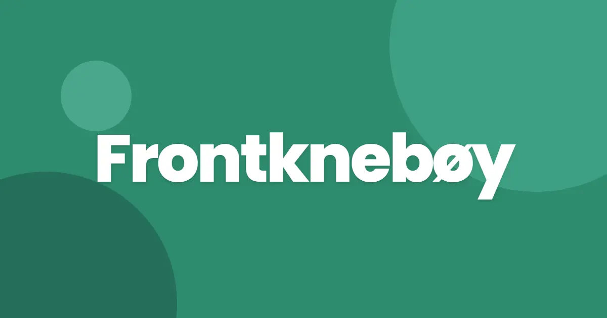 Frontknebøy