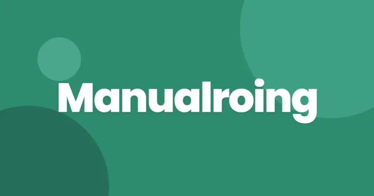 Manualroing