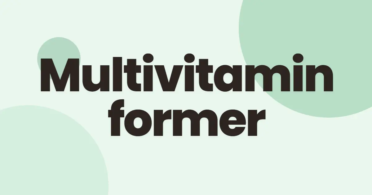 Multivitamin: tablett, kapsel eller flytende?