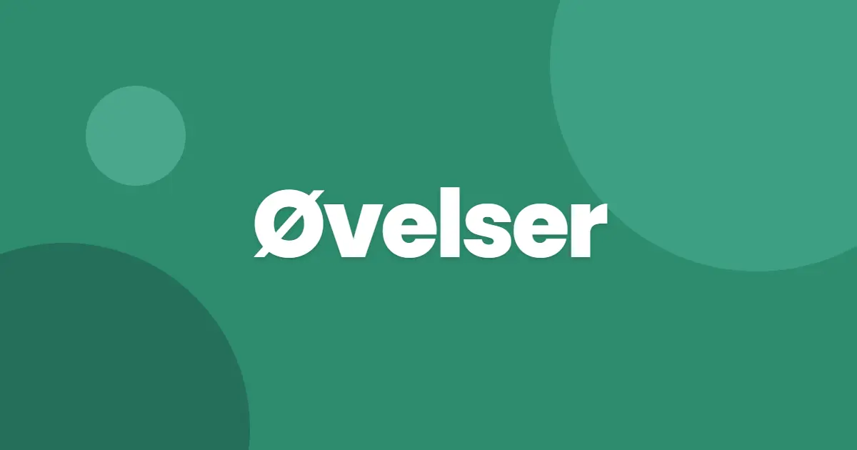 Øvelsesbibliotek