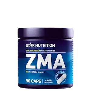 Star Nutrition ZMA Star 90 kapsler med magnesium, sink og vitamin B6