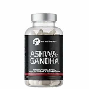 Proteinfabrikken Ashwagandha 180 kapsler med Sensoril og piperin