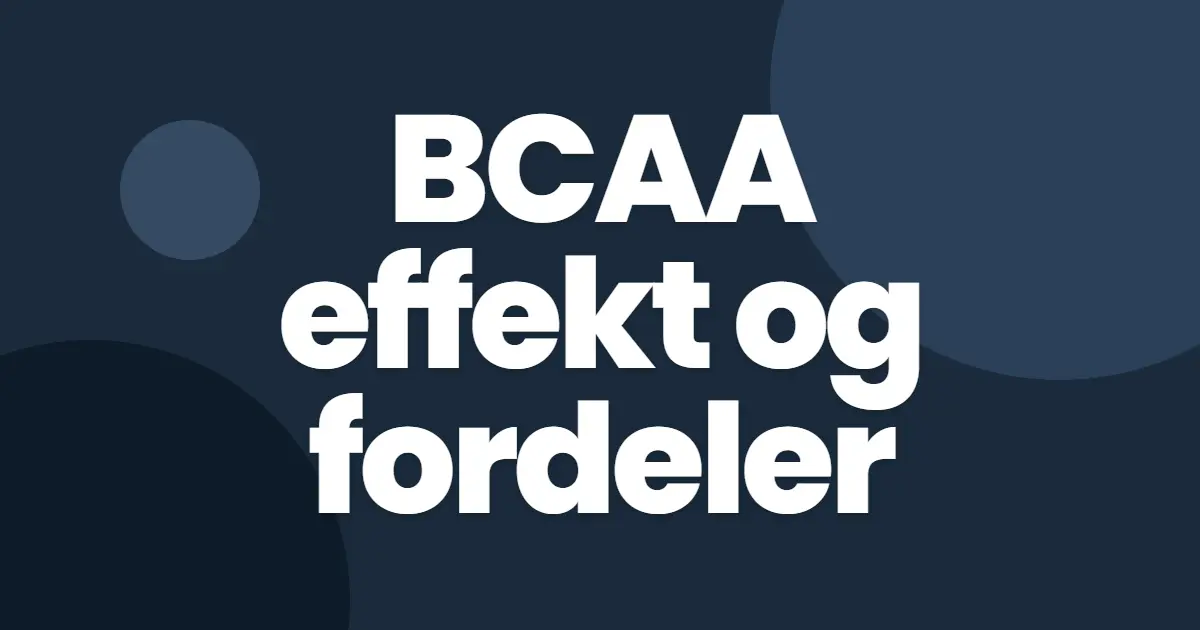 BCAA effekt