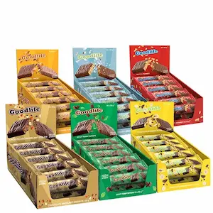 BIG BUY 90 stk Goodlife proteinbar 50 g