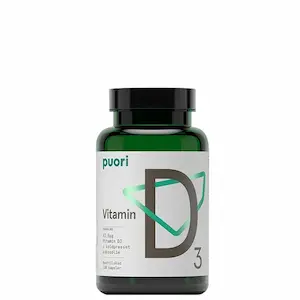 D-vitamin best i test 2026: Puori D3 Vitamin D 120 kapsler, testvinner