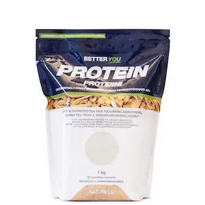 Better You Erte- og havreprotein 1 kg naturlig laktosefri