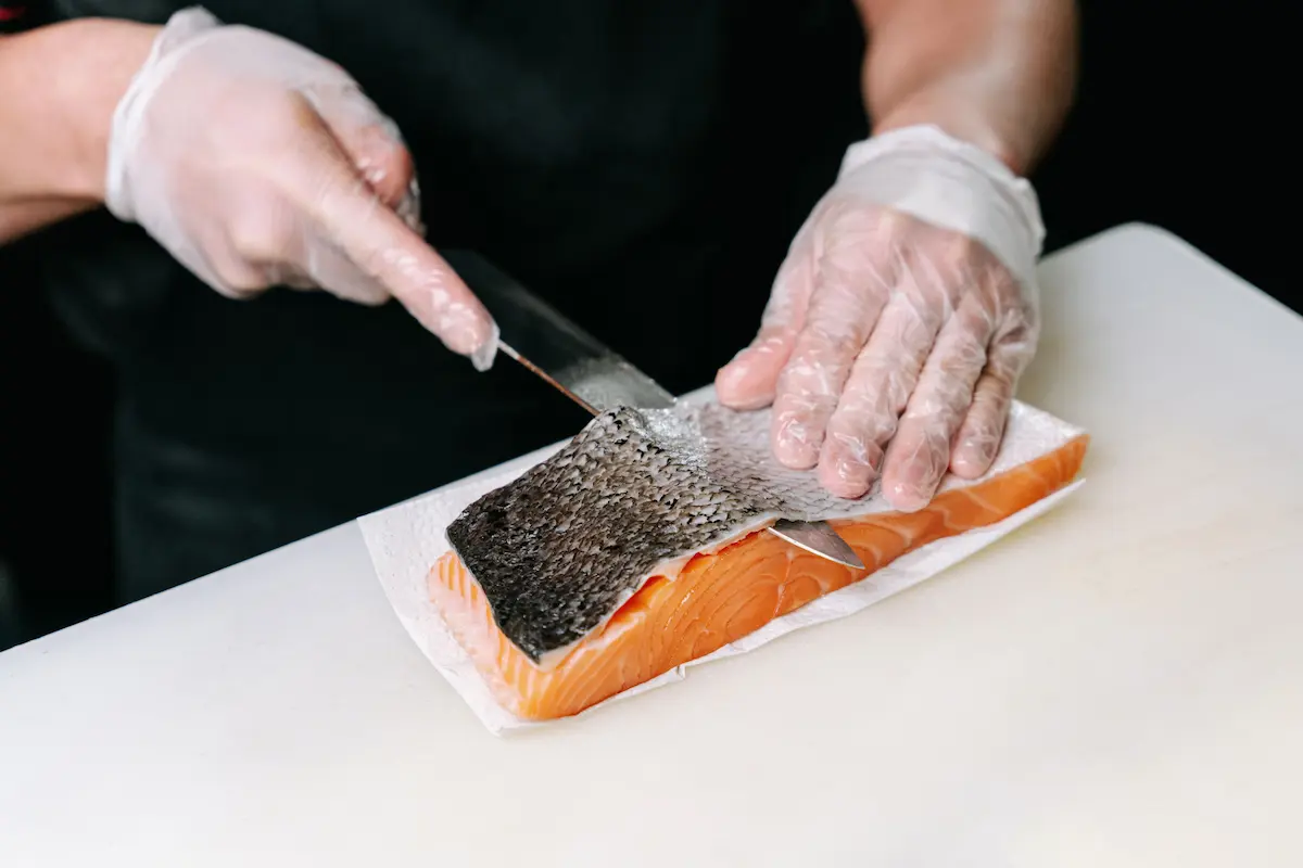 Omega-3 i mat: ferskt laksefilet omega-3