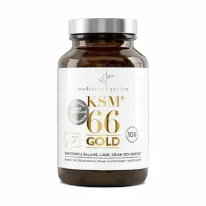 MedicineGarden KSM66 Gold 100 kapsler med Affron safran og vitamin B6