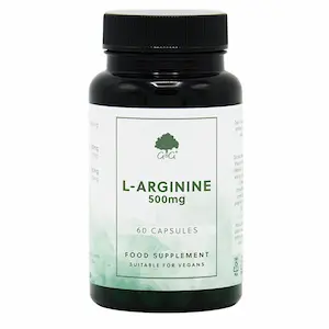 G&G Vitamins L-arginin 500 mg 60 kapsler
