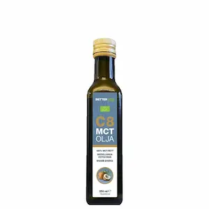 Ekologisk C8 MCT Olja 250 ml fra Better You