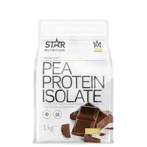 Star Nutrition Erteproteinisolat 1 kg helt uten melk