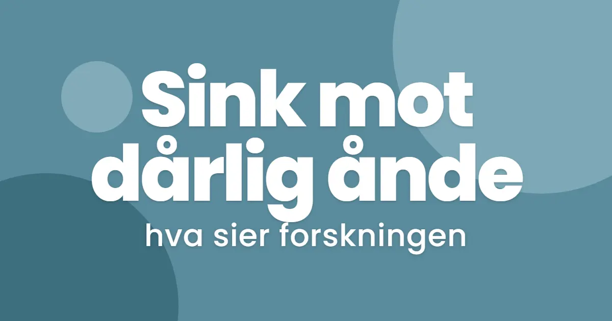 Sink mot dårlig ånde