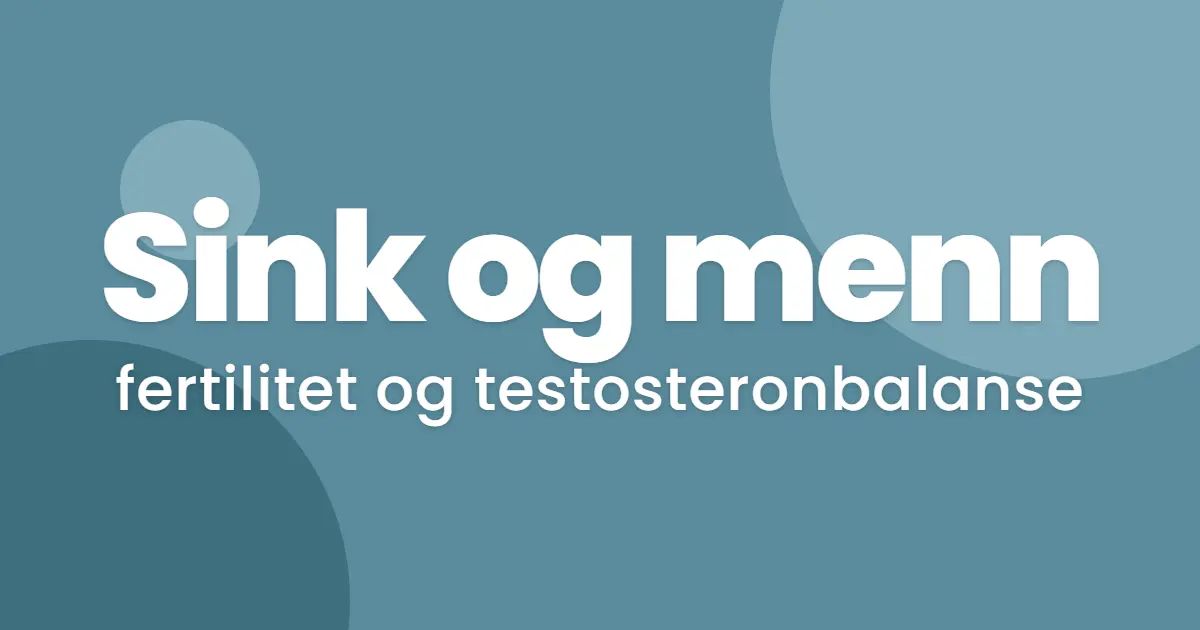Sink og menn