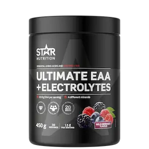 Star Nutrition Ultimate EAA + Electrolytes 450 g wild berries med 10 800 mg aminosyrer