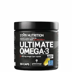Star Nutrition Ultimate Omega-3 80%, høykonsentrert