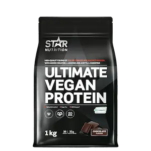 Star Nutrition Ultimate Vegan Protein 1 kg uten melk