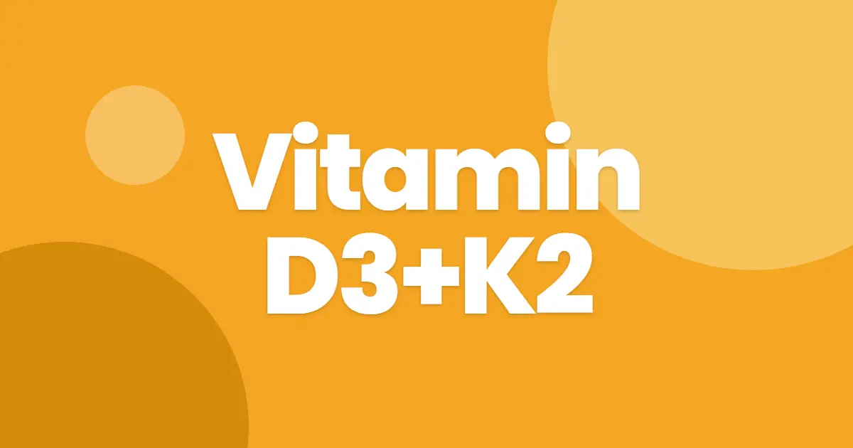 Vitamin D D3+K2