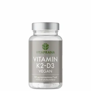 Vitaprana Vitamin K2 + D3 Vegansk 110 kapsler