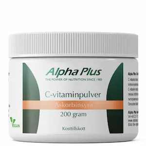 Alpha Plus C-vitaminpulver 200 g