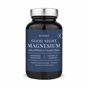 Nordbo Good Night Magnesium 180 kapsler