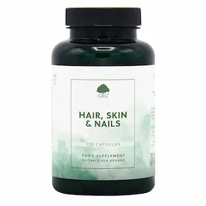 Hårvitaminer best i test 2026: G&G Hair, Skin & Nails 120 kapsler, testvinner