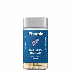 Pharbio Hår Hud Naglar 90 tabletter