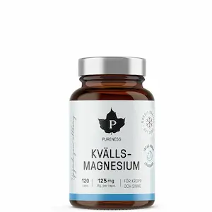 Kveldsmagnesium best i test 2026: Pureness Kveldsmagnesium 120 kapsler, testvinner