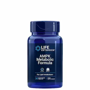 Fettforbrenner uten koffein best i test 2026: Life Extension AMPK Metabolic Formula, testvinner