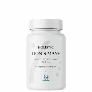 Holistic Lions Mane, 60 vegetabilske kapsler