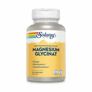 Solaray Magnesium Glycinat 120 kapslar