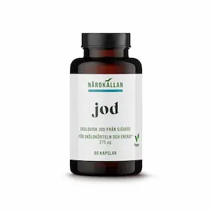 Närokällan Jod økologisk 90 kapsler