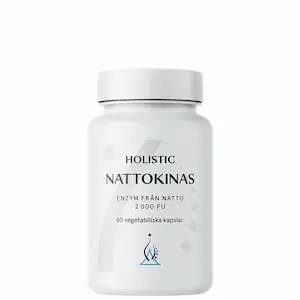 Nattokinase best i test 2026: Holistic Nattokinas 60 kapsler, testvinner