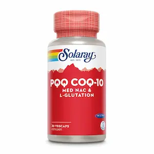 Solaray PQQ CoQ-10, 30 kapsler