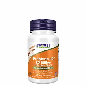 Now Foods Probiotic-10 25 Billion 50 kapsler