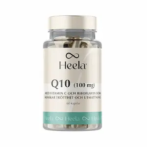 Q10 best i test 2026: Heela Q10 100 mg 60 kapsler, testvinner