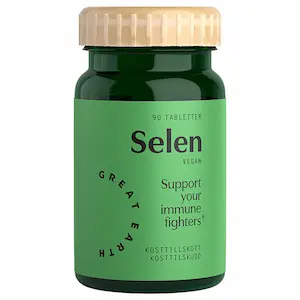 Great Earth Selen 100 mcg 90 tabletter