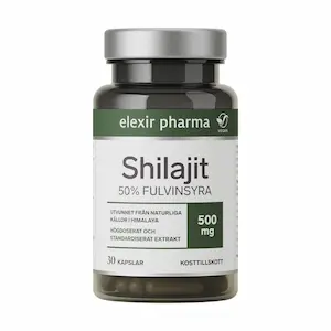 Elexir Pharma Shilajit 30 kapsler