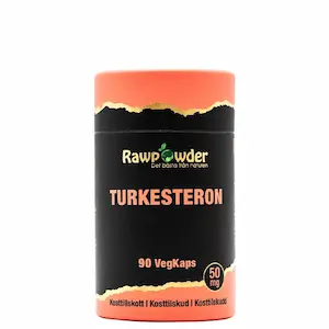Rawpowder Turkesteron 50 mg 90 kapsler