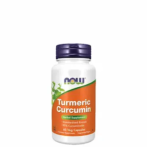 Now Foods Turmeric Curcumin 60 kapsler