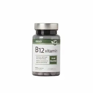 Elexir Pharma Vitamin B-12 Vegansk 100 tabletter